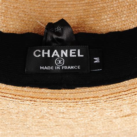 chanel straw hats